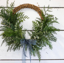 Load image into Gallery viewer, DIY Winter Wreath Kit