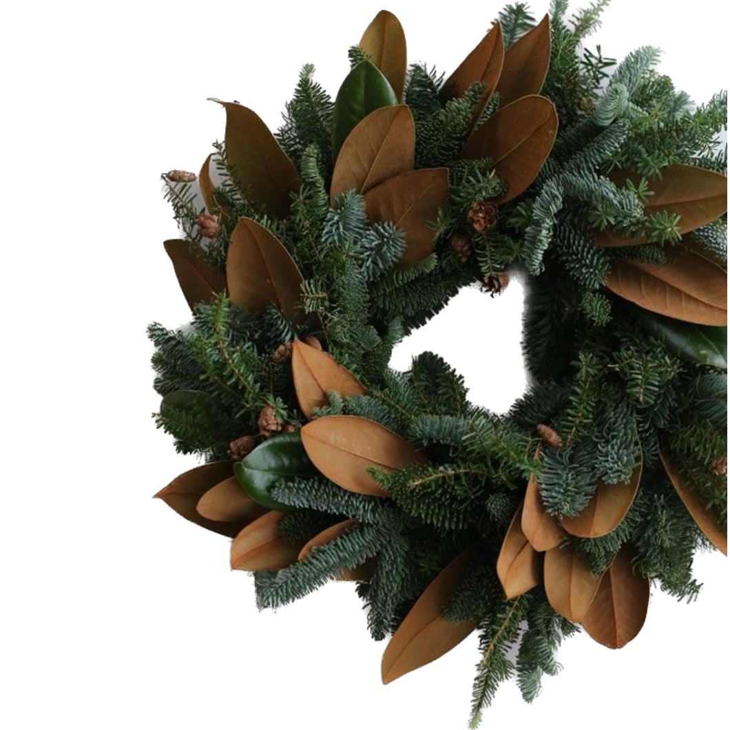 Fir & Magnolia Wreath