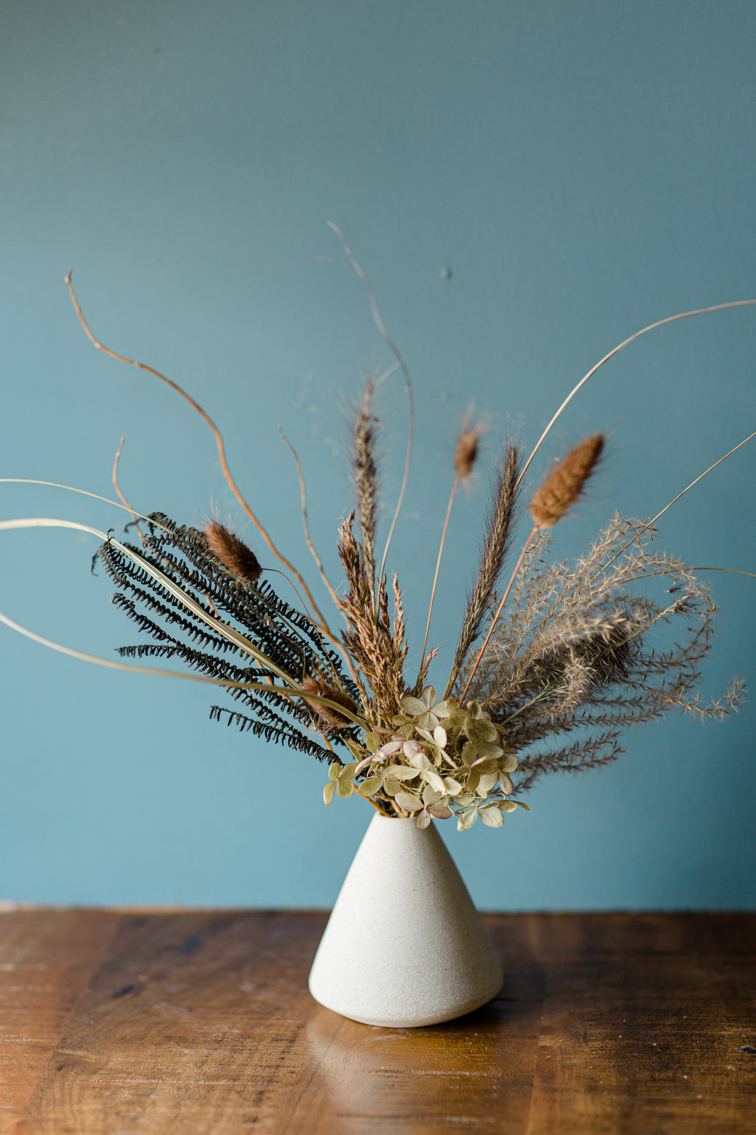 Whimsy Earth Dried Bud Vase