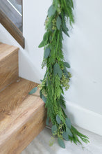 Load image into Gallery viewer, Cedar &amp; Eucalyptus Garland
