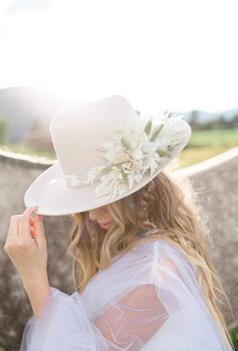 Call Me Country- Floral Hat